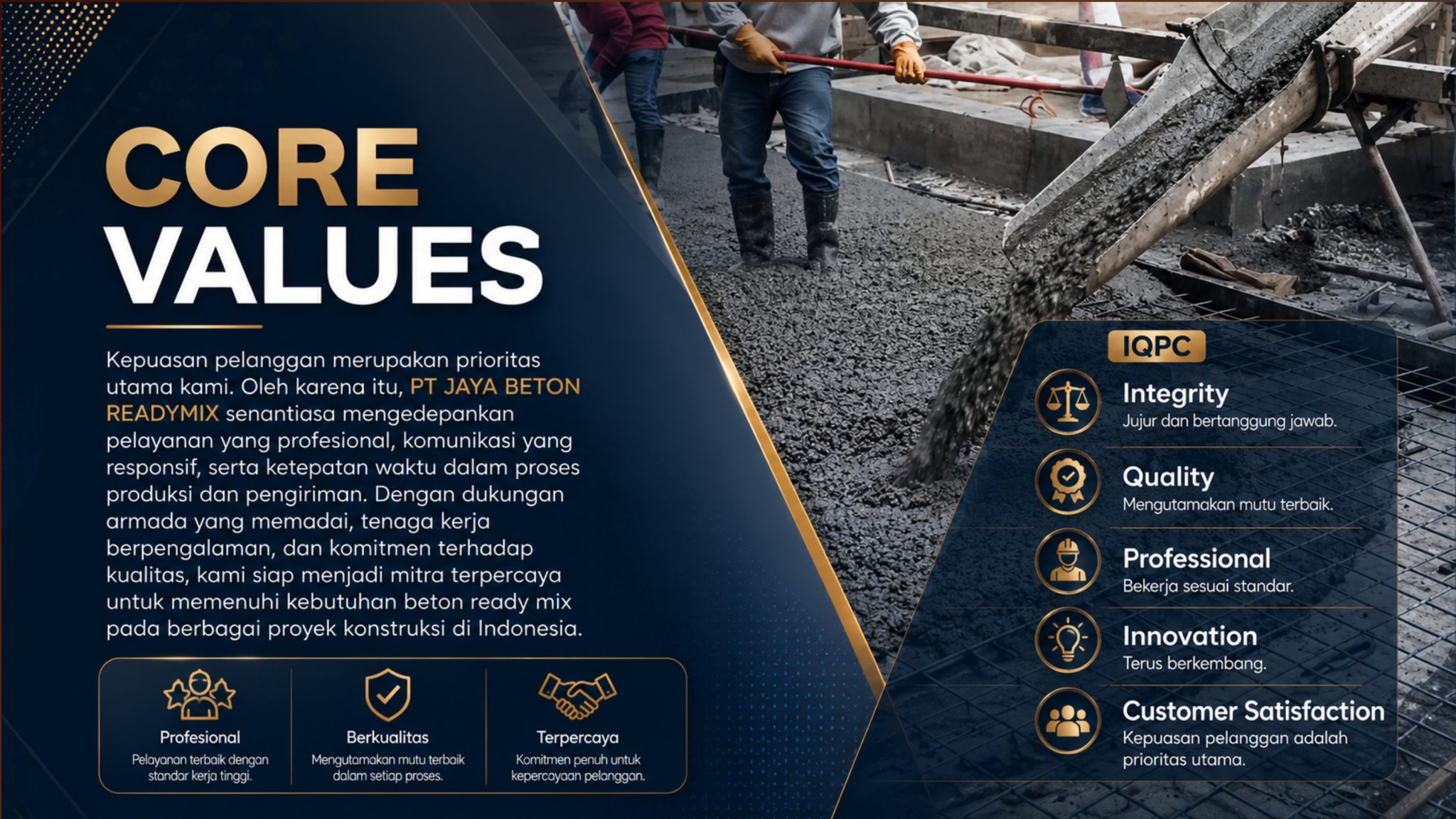 Home compro jaya beton readymix 2026 page 0006